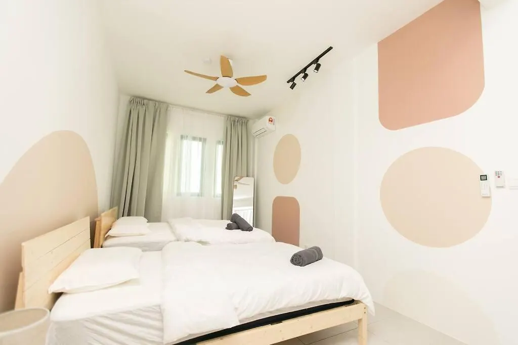 Top Floor Seaview Pent House 3Br 10Pax Perai Appartement