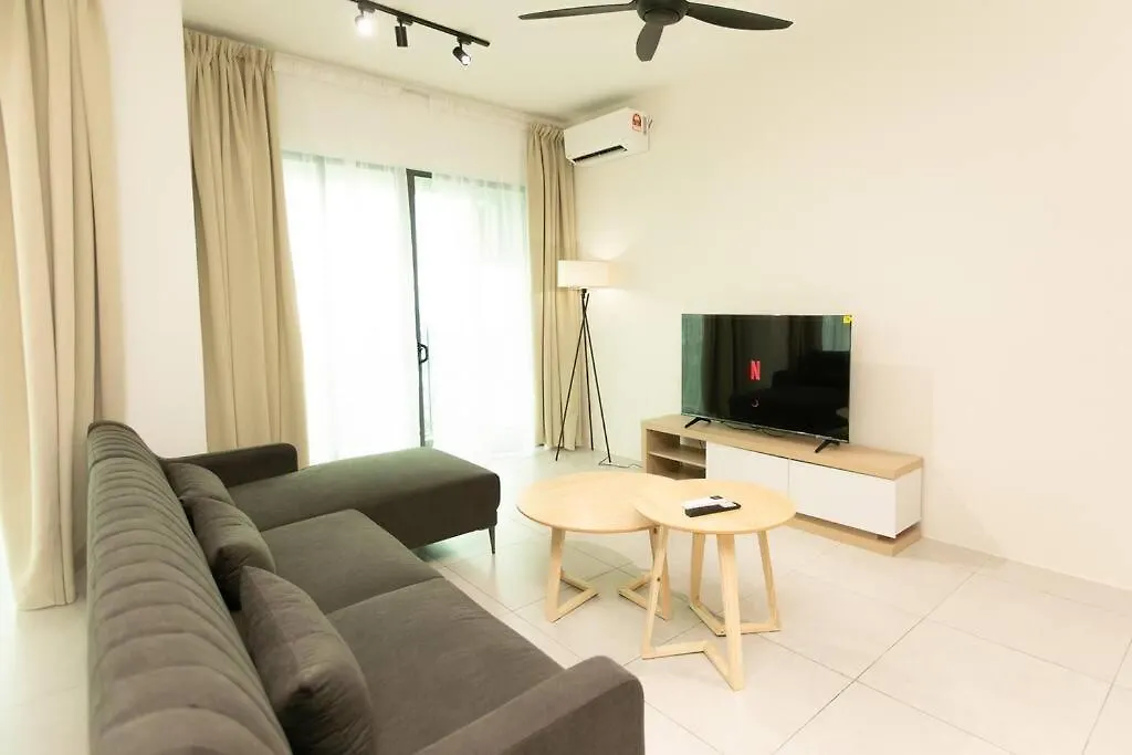 Top Floor Seaview Pent House 3Br 10Pax Perai Appartement
